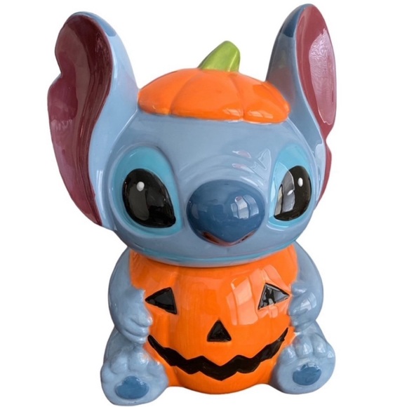 Disney Other - NEW SOLD OUT EVERYWHERE DISNEY PARK HALLOWEEN DISNEY STITCH Cookie jar Canister